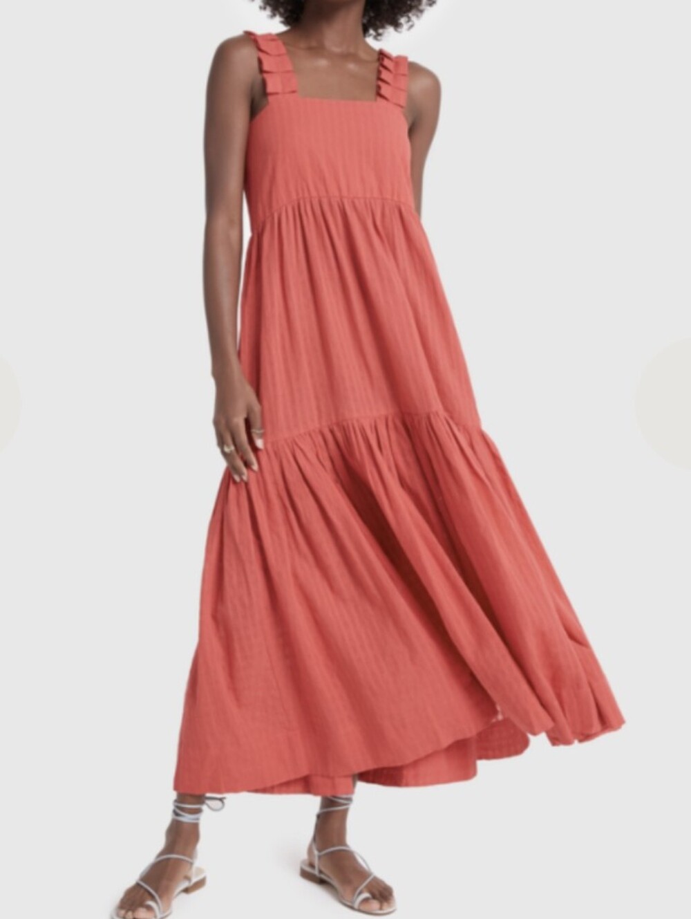 Tuckernuck Exclusive MIRTH Rio Maxi Dress In Grenadine Cotton Dress Small